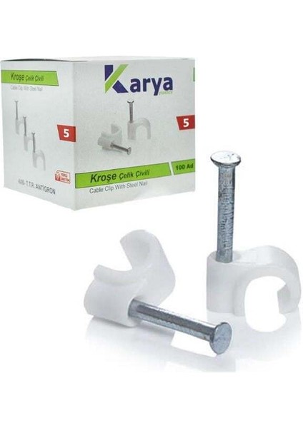 Kroşe 5 Numara 10 Mm 100'lü Paket
