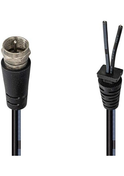 1.2 Metre F Konnektör Adaptör Kablo Yerli Üretim