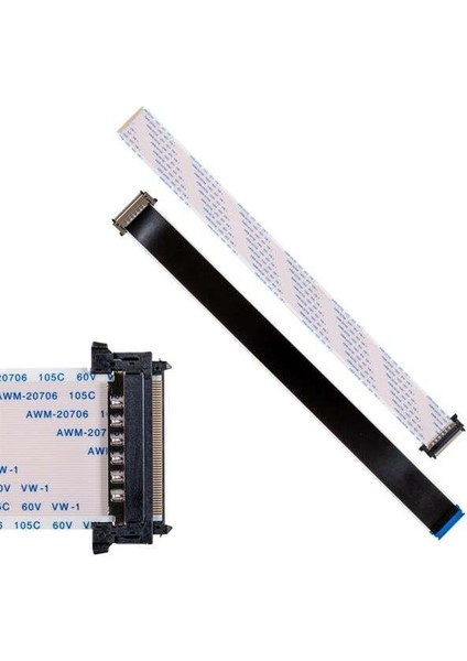 Weko PFC Kablo 4K 51 Pinli 35cm Soketsiz Taraf 29mm (Tek Tarafı Soketli)