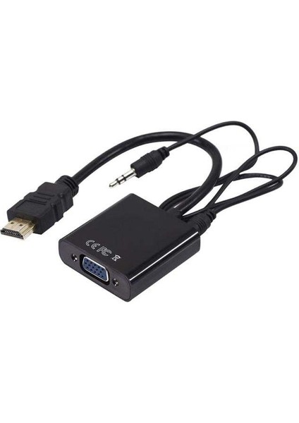 Powermaster HDMI To Vga+Audio Çevirici
