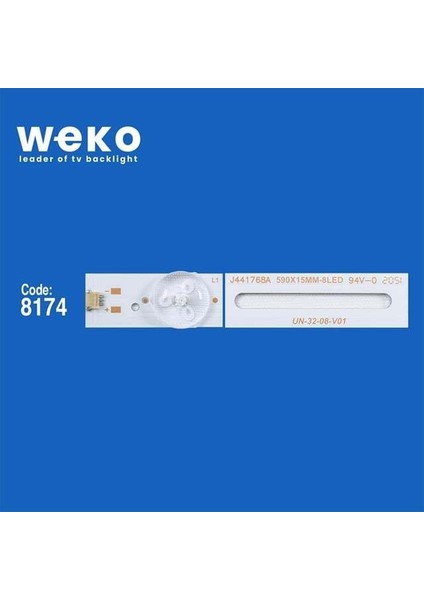 32INCH Universal Dled 3V 1W 8 Ledli 59 cm 1,8 cm NO:1596 fiyatları