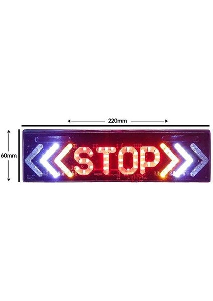 Elektrikli Işaret Cihazı Oklu Stop Büyük modelleri
