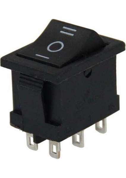 Powermaster Mini Işıksız Anahtar 6p On-Off-On 6p IC-123-6