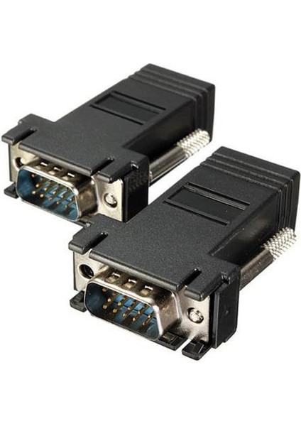 Powermaster VGA Extender RJ45 CAT5/CAT6/CAT7 Uzatıcı Çevirici (2'li Paket) modelleri