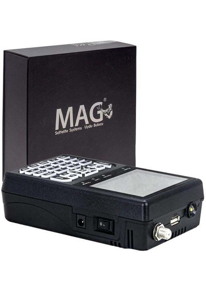 Mag MAG-2100 3.5'' Dvb-S/s2 LCD Ekran Görüntülü Hd Uydu Yön Sinyal Bulucu fırsatları