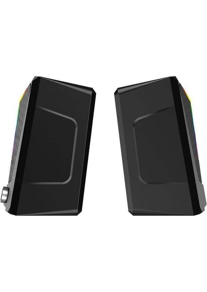 Lenovo Lecoo DS104 Kablolu USB + 3.5mm Jack 6W 80DB Rgb Işıklı 1+1 Gaming Speaker - Hoparlör modelleri