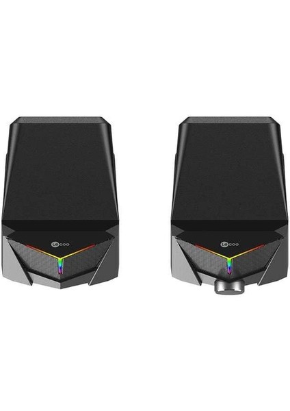 Lenovo Lecoo DS104 Kablolu USB + 3.5mm Jack 6W 80DB Rgb Işıklı 1+1 Gaming Speaker - Hoparlör fırsatları