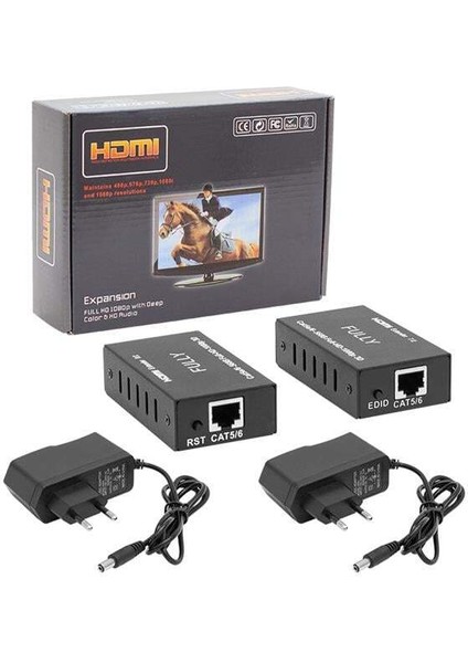 Fully 608H Hdmı To Cat5/cat6 60 Metre Uzatıcı Extender modelleri