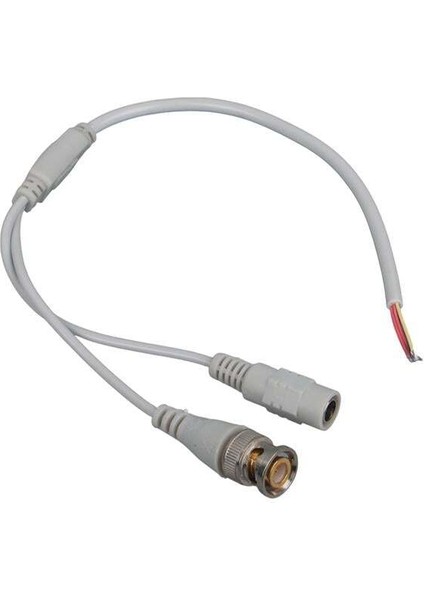 Powermaster Bnc Güvenlik Kablosu Dc Dişi Jack 5.5x2.1
