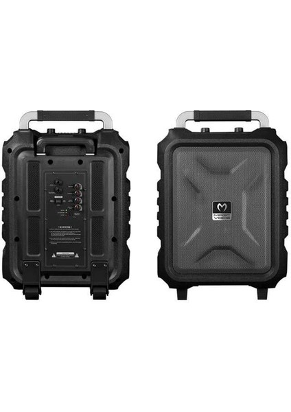 Magicvoice MV-2015 Usb-Sd-Bt 1 El + 1 Yaka Mikrofonlu 300W Taşınabilir Şarjlı Hoparlör Anfi modelleri