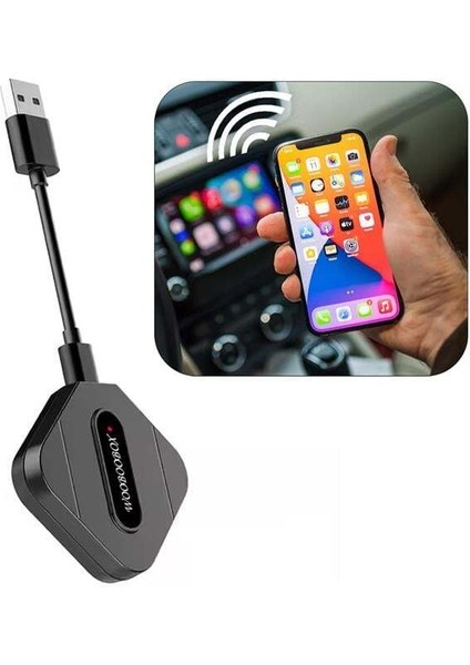 Powermaster PM-24507 Z1A-Z1D Wireless Kablosuz Android Auto Ekran Yansıtma