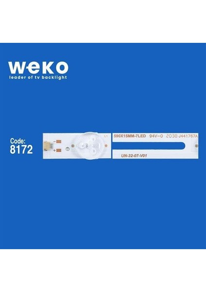 32INCH Universal Dled 3V 1W 7 Ledli 59 cm 1,8 cm NO:444 fiyatları