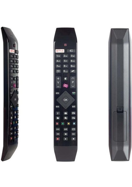 Vestel Netflix Mor Tuşlu Yeni Üstü Camlı Model Led Tv Kumanda
