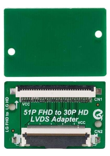Lcd Panel Flexi Repair 51p Fhd To 30p Hd Lvds Adaptor Fhd To Hd For Lg Qk0805a