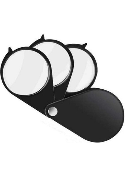 Powermaster PM-6585 Katlanır 3'lü 30 mm Cep Büyüteç