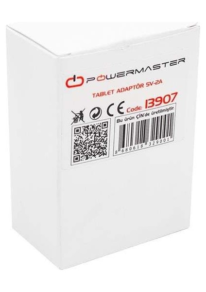 Powermaster PM-13907 5 Volt - 2 Amper Adaptör (Samsung Tablet) modelleri