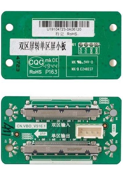 Lcd Panel Flexi Repair Kart Cn.Vb0_V510.1 4k İmage QK0820A
