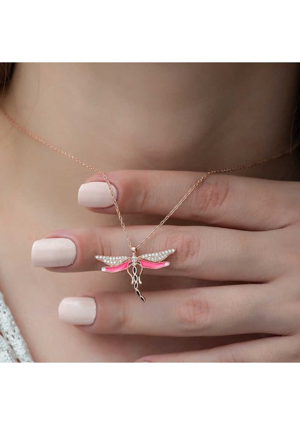 Gümüş Yusufçuk Bayan Kolye fiyatları