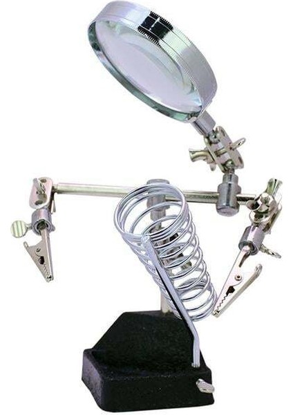 Powermaster PM-7194 3 Konumlu Büyüteç Havya Standı