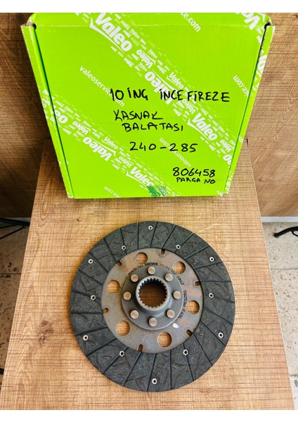 Massey Ferguson 135-240-285 Kasnak Dıskı 10 /ınce Freze /806458 Valeo fiyatları