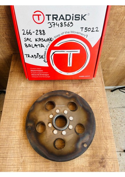 Massey Ferguson 266G-288G-3060-398T Kasnak Dıskı 13 /balatasız /ınce Freze Tradisk