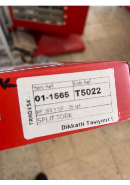 Massey Ferguson 266G-288G-3060-398T Kasnak Dıskı 13 /balatasız /ınce Freze Tradisk fırsatları
