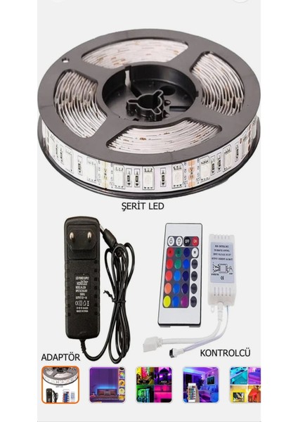 Gün Işığı Şerit LED Kumandalı 3mt