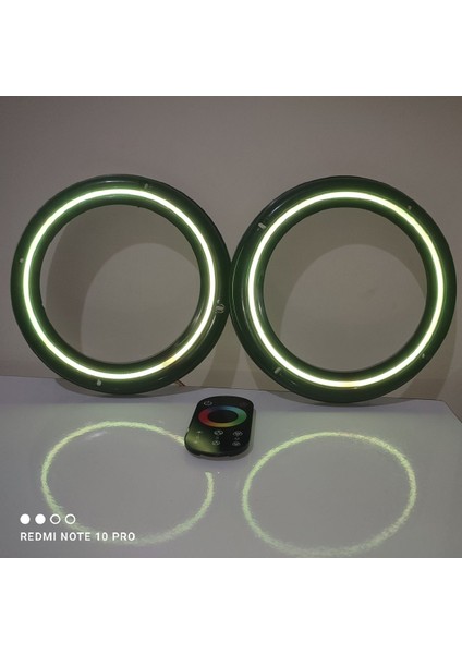 20 cm Içi Boş Neon Işıklı Midrange Hoparlör Kapağı 1 Takım (2 Adet) fiyatları