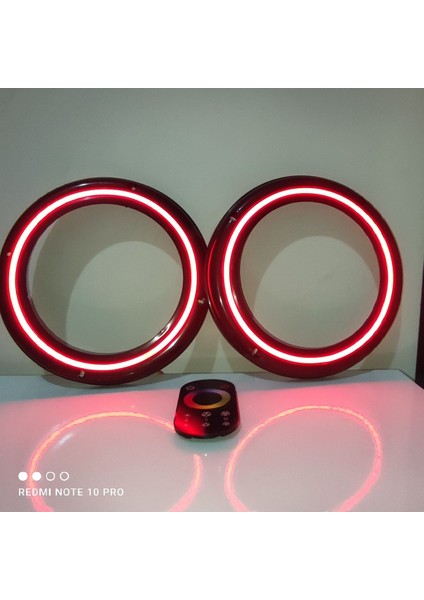 20 cm Içi Boş Neon Işıklı Midrange Hoparlör Kapağı 1 Takım (2 Adet) fırsatları