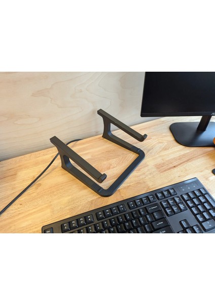 - Notebook Laptop Standı - Model No : 2 - Laptop Notebook Yükseltici - Siyah Renkli - Taşınabilir & Basit & Ergonomik indirimleri