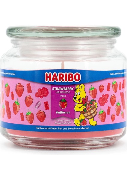 Haribo Çilek Mutluluk Kokulu Mum