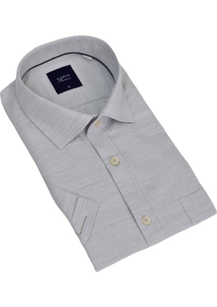 Erkek Klasik Kısa Kol Gömlek 9530 BGL-ST04747 modelleri