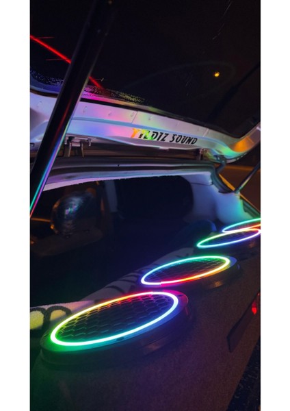 Piksel Neon Ledli 358 Mod 20'lik Midrange Kapağı 2 Takım 4ADET fiyatları