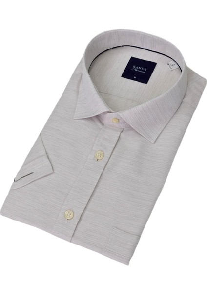 Erkek Klasik Kısa Kol Gömlek 9530 BGL-ST04747