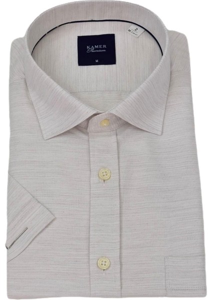 Erkek Klasik Kısa Kol Gömlek 9530 BGL-ST04747 fırsatları