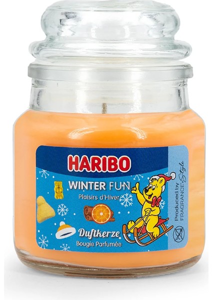 3'lü Kokulu Mum Seti Haribo Tatlı Kış - Noel Fırını, Kış Eğlencesi, Rahat Ev