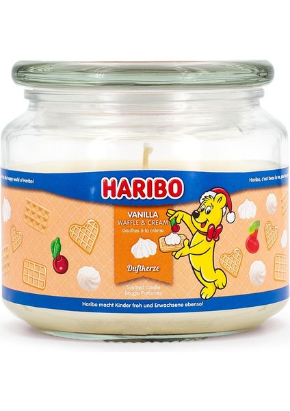 Haribo Vanilya Waffle Krema Kokulu Mum