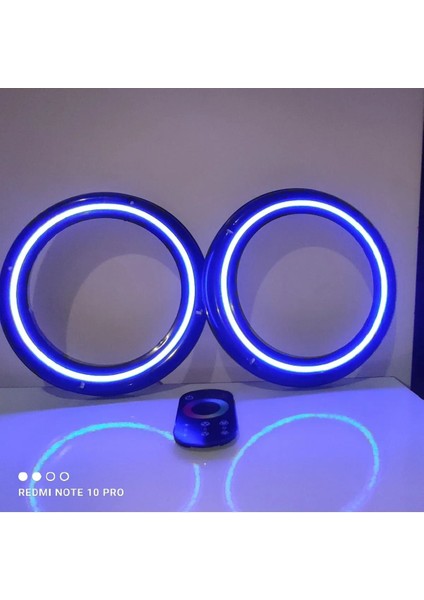 Dokunmatik Kumandalı 20 cm Neon Işıklı Midrange Hoparlör Kapağı Içi Boş 2 Takım 4 Adet fiyatları