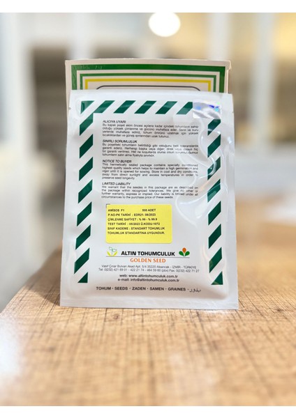 Amisos F1 Sera Hıyarı - Salatalık Hibrit Tohum 500 Adet fiyatları