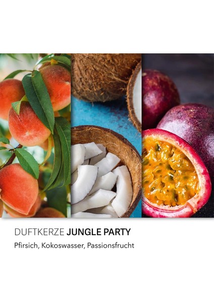 3'lü Kokulu Mum Seti Haribo Adası - Orman Partisi, Kavun Karışımı, Şeftali Cenneti indirimleri