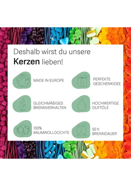 Haribo Jungle Party Kokulu Mum modelleri