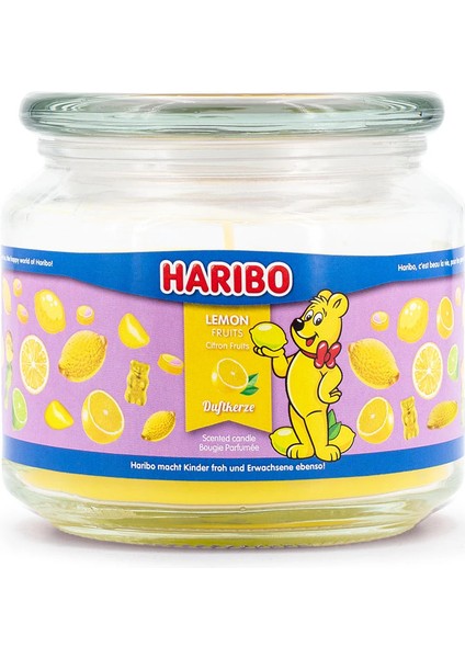 Haribo Limon Meyveleri Kokulu Mum