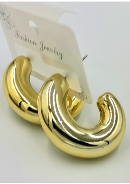 Kararmaz Çelik Lüks Küpe