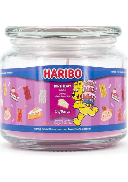 Haribo Doğum Günü Pastası Kokulu Mum