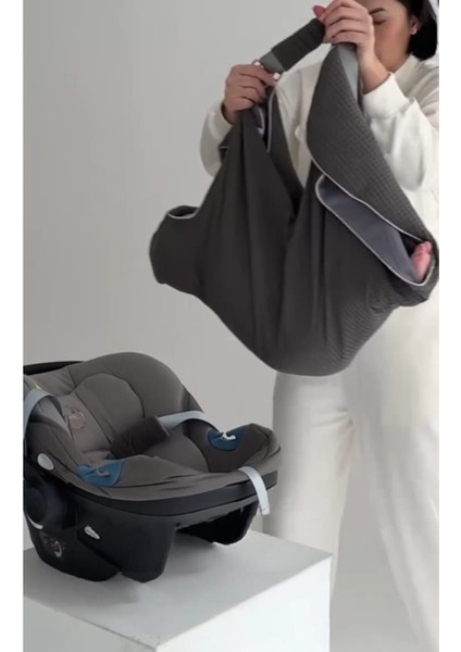Pamuk Dış Yüzeyli Müslin Astar Bebek Taşıma Çantası indirimleri