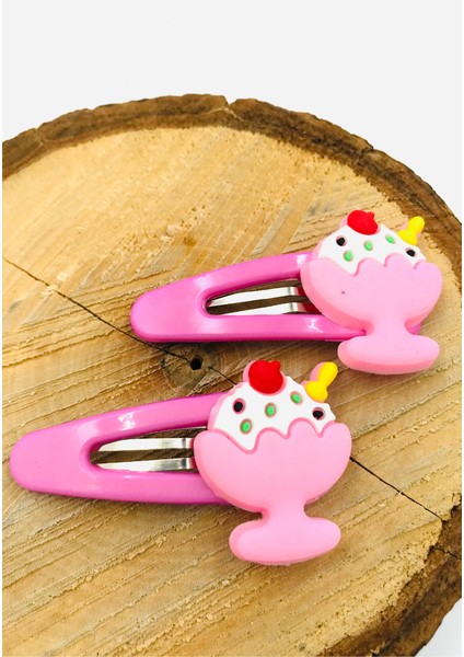 2 Li Figürlü Renkli Lüks Çıt Çıt Toka