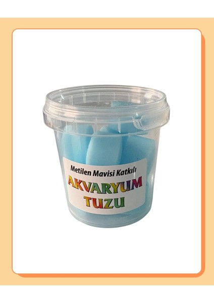 Metilen Mavisi Katkılı Akvaryum Tuzu 140GR fiyatları