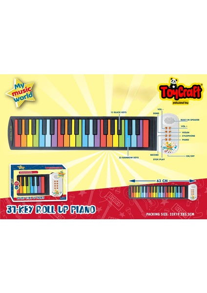 27 Tuşlu Katnalabilir Silikon Org