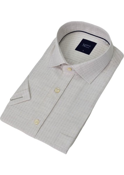 Erkek Klasik Kısa Kol Gömlek 9526 BGL-ST04748