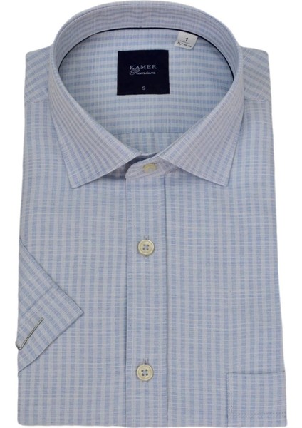 Erkek Klasik Kısa Kol Gömlek 9526 BGL-ST04748 fiyatları